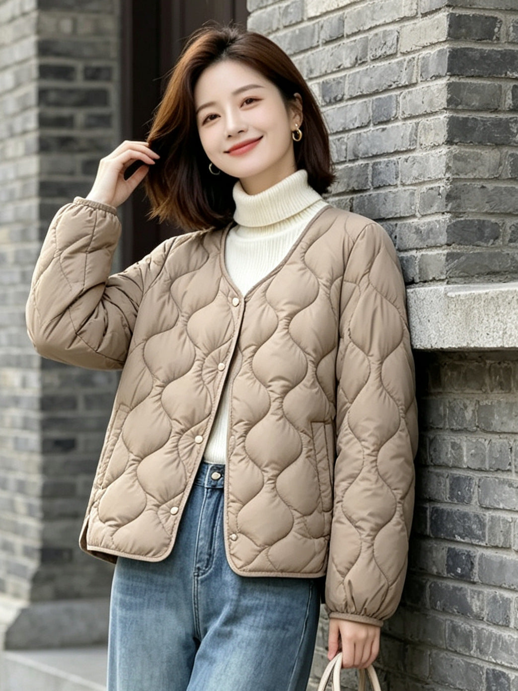 Damen Trendige Steppjacke Shop Nory