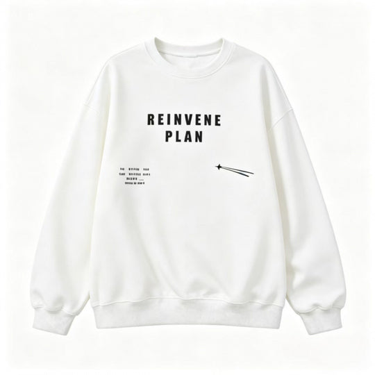 Unisex Oversize-Sweatshirt mit Rundhalsausschnitt, Statement-Print und French-Terry-Innenfutter Shop Nory