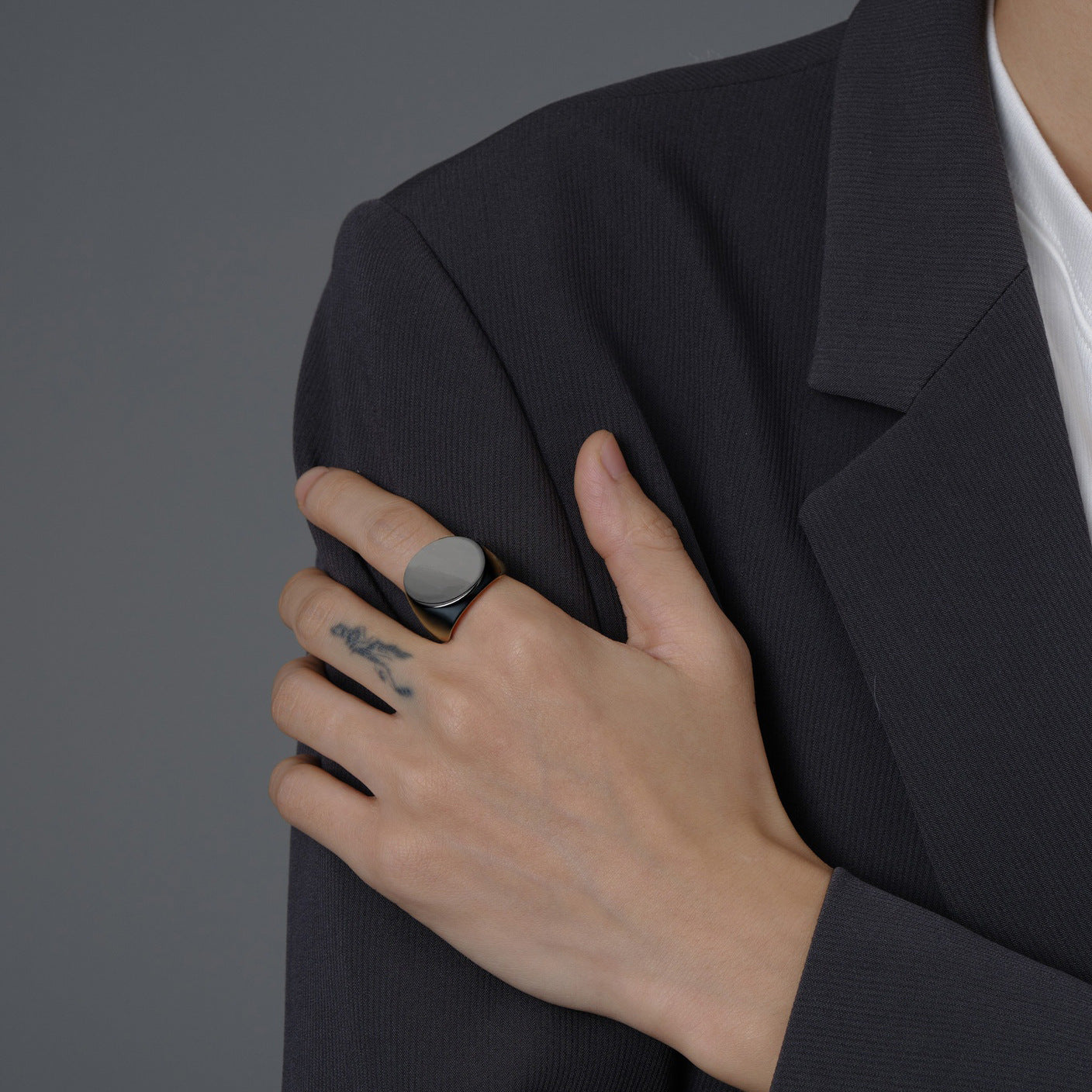 Damen Ring mit künstlerischem Panda-Motiv Shop Nory