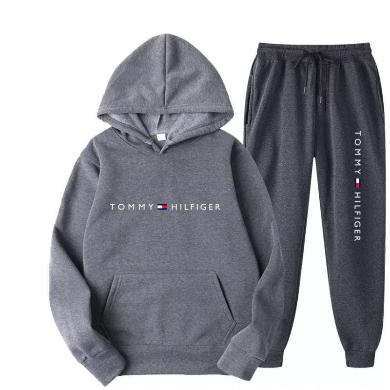 Damen Sweatanzug mit gemütlichem Kapuzensweater und lässiger Jogginghose Shopnory