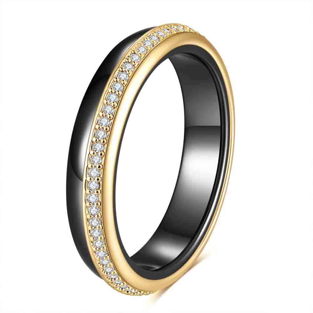 Damen Ring mit elegantem Zirkonia-Besatz Shop Nory