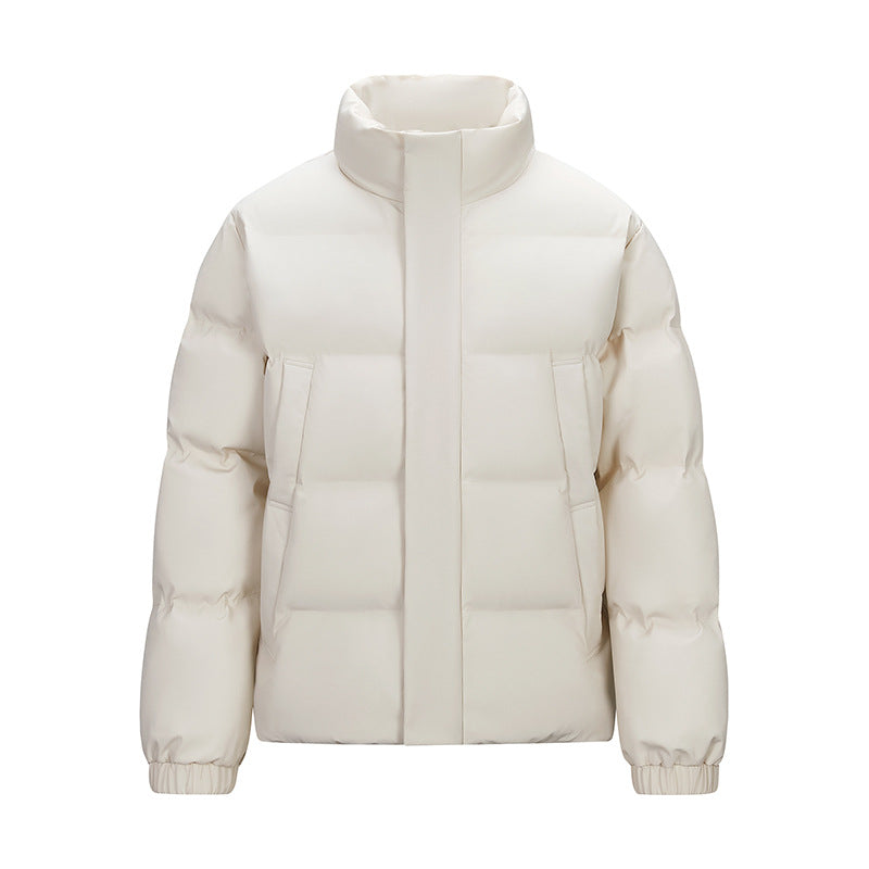Herren Gepolsterte Steppjacke mit hohem Stehkragen und verdeckter Reißverschluss Shop Nory