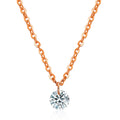 Damen Halskette mit funkelndem Kristallanhänger und eleganter Gliederkette Shop Nory