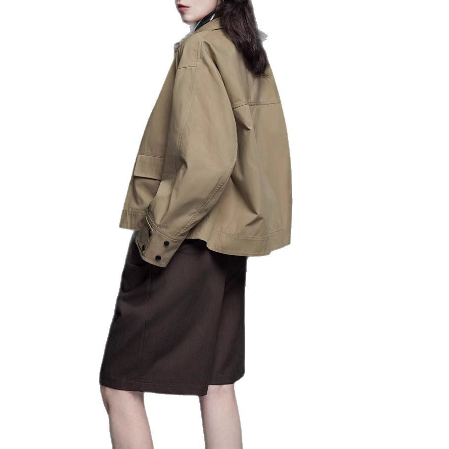 Damen Modische Übergangsjacke mit bequemen Schnitt Shop Nory