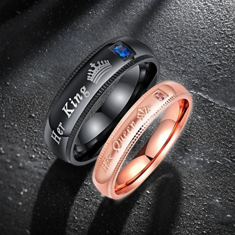 Damen Ring mit einzigartigem graviertem Design und funkelndem Stein Shop Nory