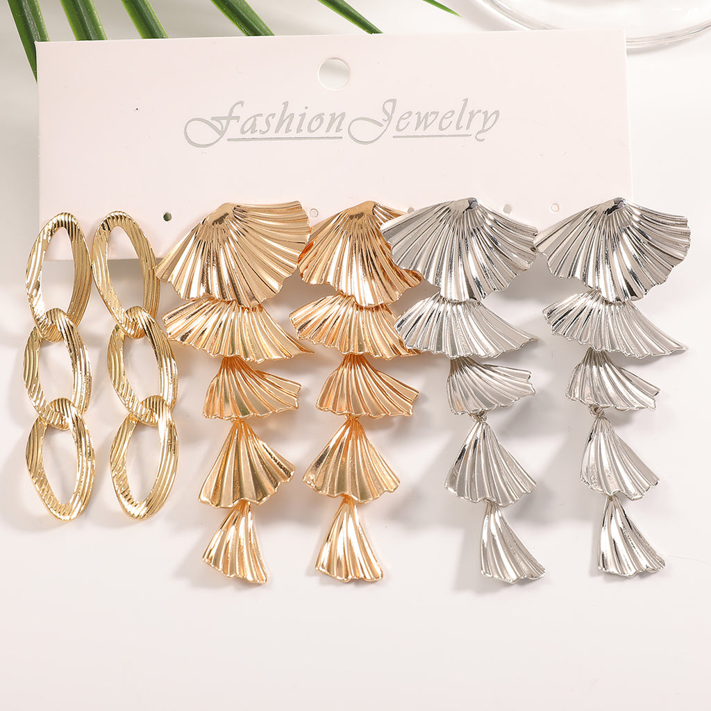 Damen Ohrhänger mit modernem, skulpturalem Design Shop Nory