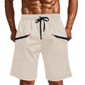 Herren Sportliche Shorts mit vielseitigen Taschen und elastischem Bund