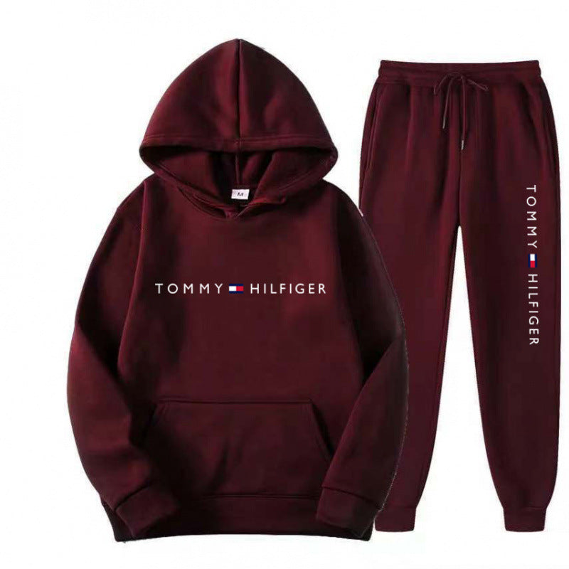 Damen Sweatanzug mit gemütlichem Kapuzensweater und lässiger Jogginghose Shopnory