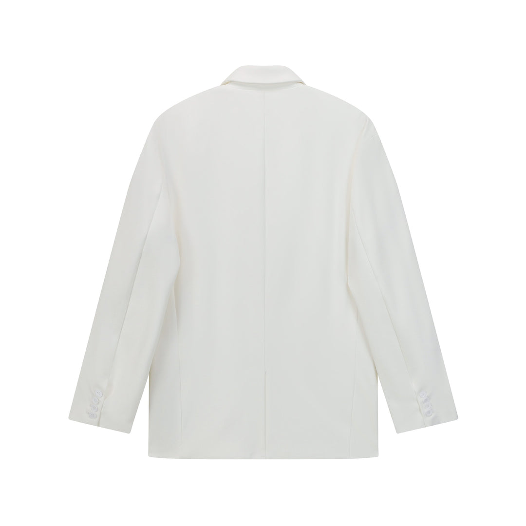 Damen Oversize Blazer mit Reverskragen, Zweiknopfleiste und Pattentaschen Shop Nory