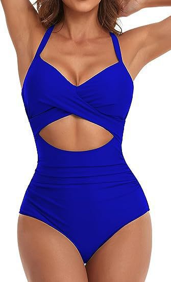 Damen Cut-Out Badeanzug
