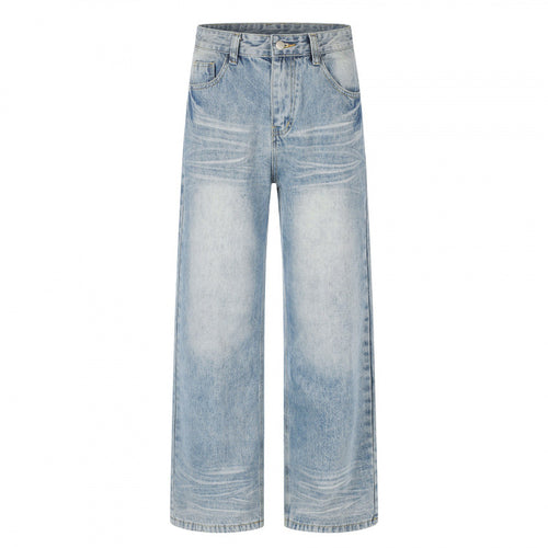 Damen Kurz geschnittene High‑Waist Culotte-Jeans mit weitem Bein, Retro‑Wash und softer Denimqualität Shop Nory