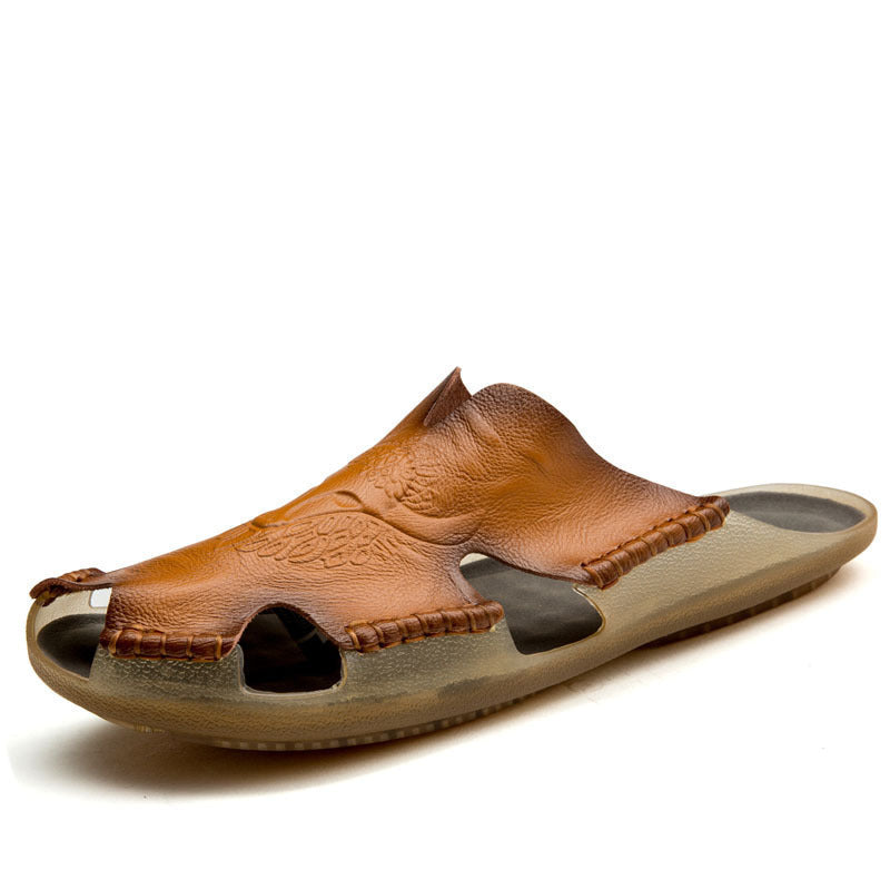 Damen Leder-Clogs mit luxuriösem Design und atmungsaktiver Sohle