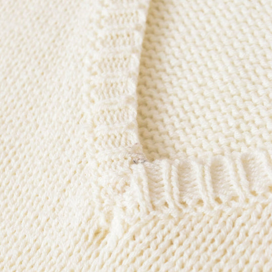 Damen Grobstrickpullover mit tiefem V-Ausschnitt und Oversize-Schnitt Shop Nory