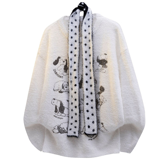 Damen Grobstrickpullover mit Tiermotiv Shop Nory