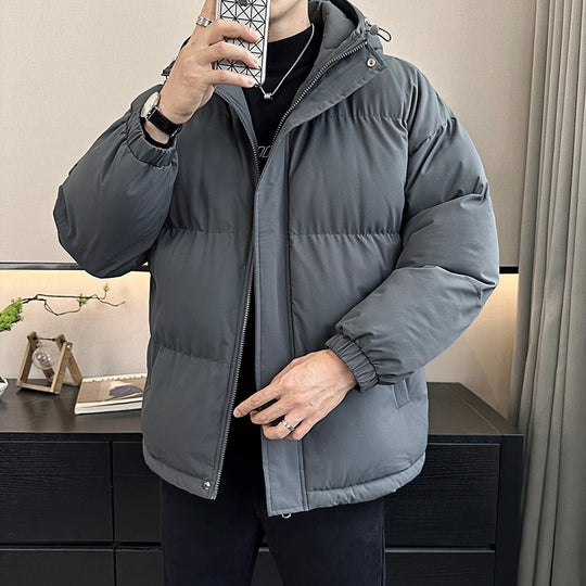 Herren Leichte Steppjacke mit hohem Kragen und praktischen Taschen Shop Nory