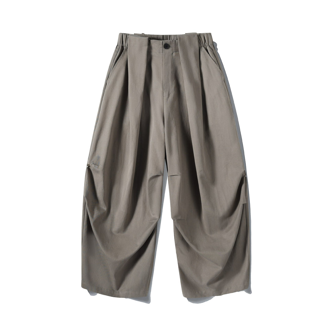 Damen Weite Culotte-Hose mit hohem Bund, Plissee-Detail und Utility-Panel Shop Nory