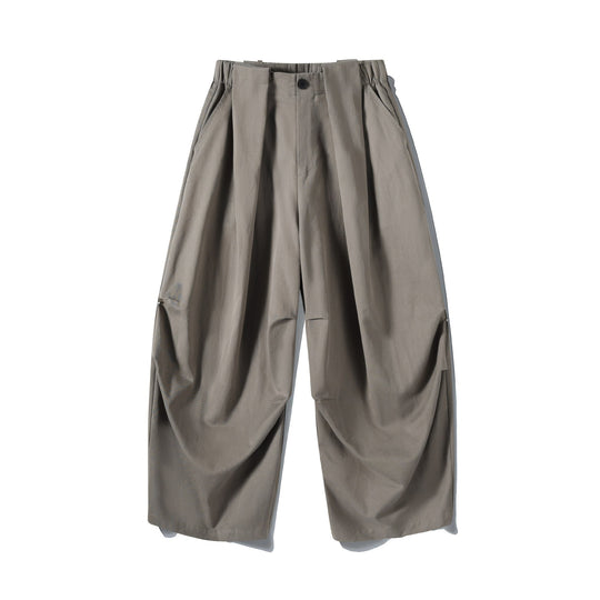 Damen Weite Culotte-Hose mit hohem Bund, Plissee-Detail und Utility-Panel Shop Nory