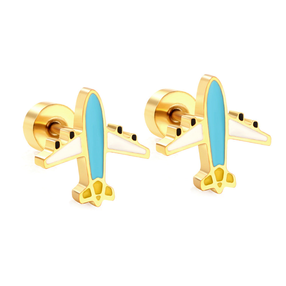 Damen Ohrstecker im modernen Fahrzeugdesign Shop Nory