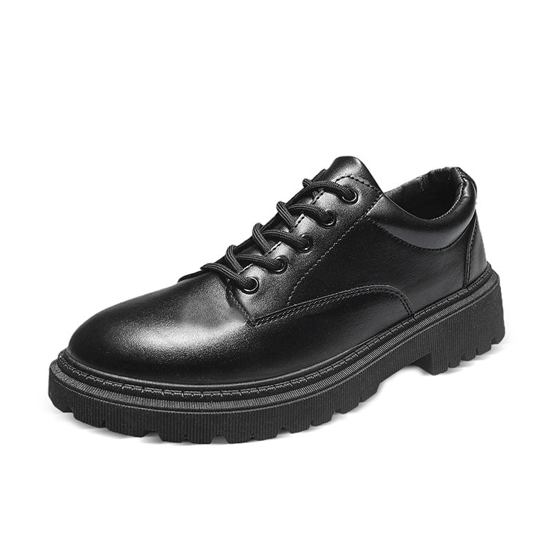 Herren Schnürschuhe aus hochwertigem Leder mit rutschfester Sohle