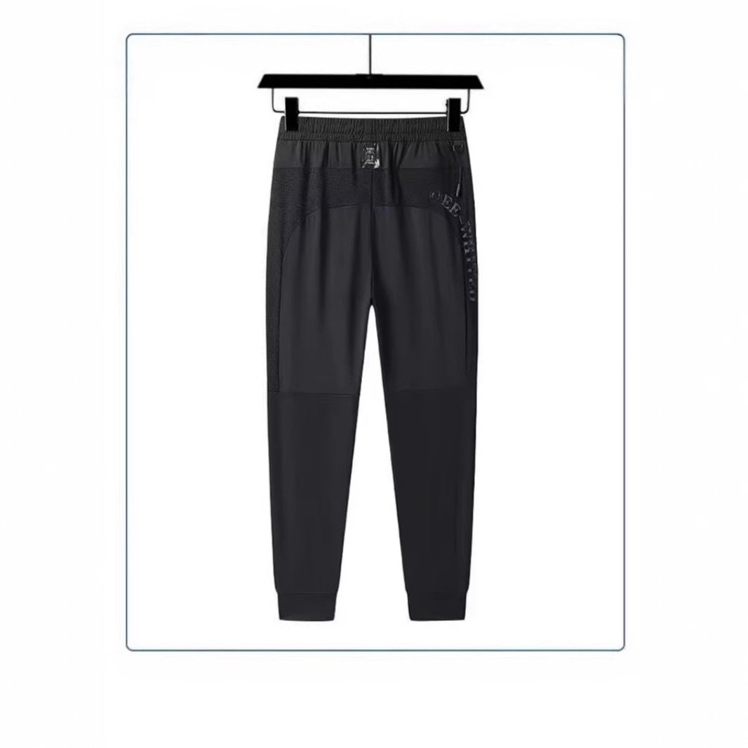 Herren Sportliche Jogginghose mit Reißverschluss und elastischem Bund Shop Nory