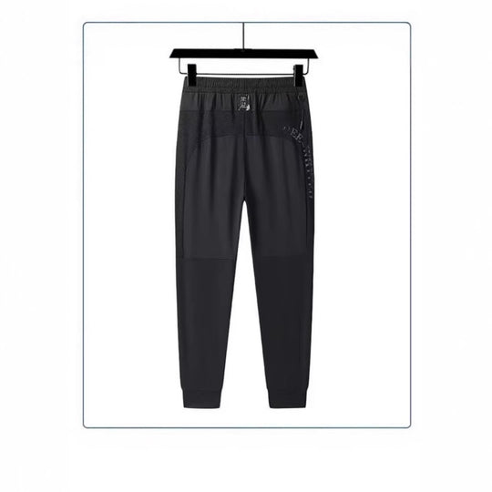 Herren Sportliche Jogginghose mit Reißverschluss und elastischem Bund Shop Nory