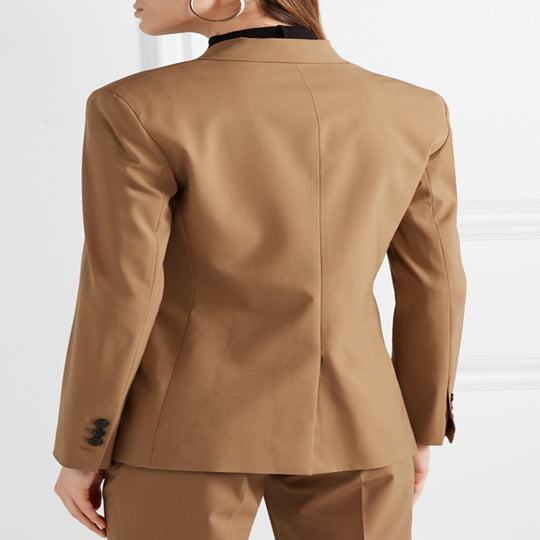 Damen Maßgeschneiderter Zweiteiliger Blazer‑Hosenanzug im schlanken Tailoring Shop Nory