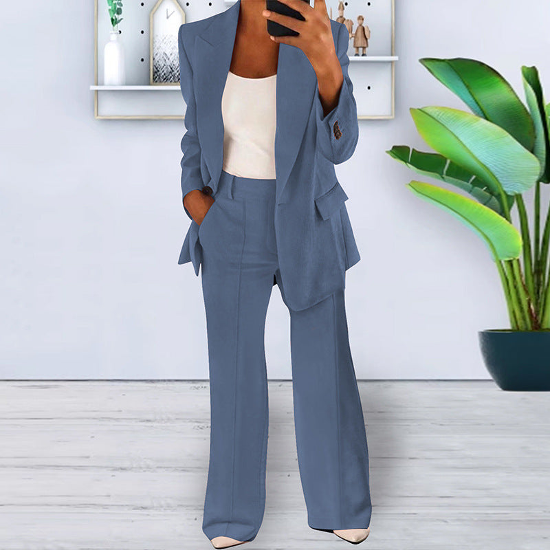 Damen Eleganter Anzug mit Bequemem Stoff für Jeden Anlass | ShopNory