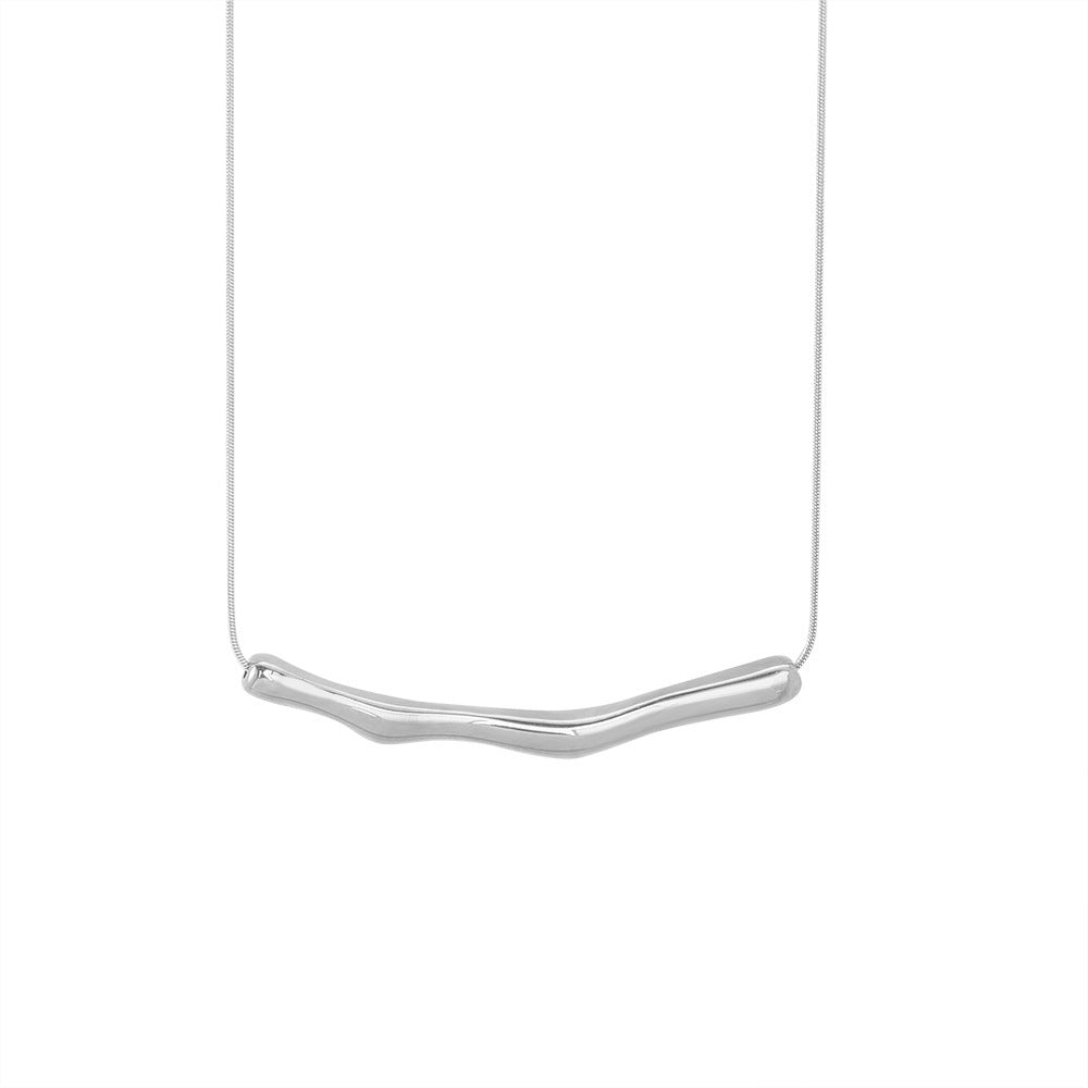 Damen minimalistisches Halskette im organischen Design Shop Nory