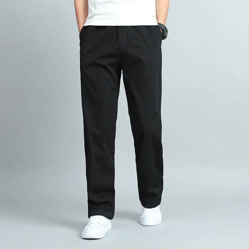Herren Bequeme Chino-Baumwollhose Shop Nory