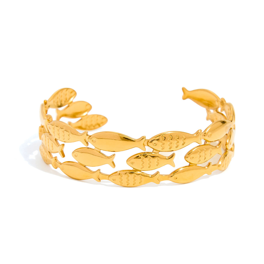 Damen Hypoallergener und wasserdichter Ring aus Edelstahl Shop Nory