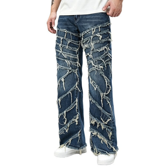 Damen Trendige Ripped Jeans Shop Nory