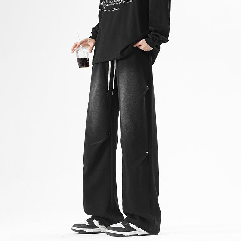 Herren Weite Baggy-Sweathose mit Kordelzug und elastischem Beinabschluss Shop Nory