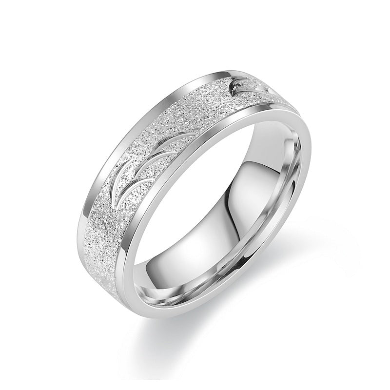 Herren Ring mit modernem, strukturiertem Design Shop Nory