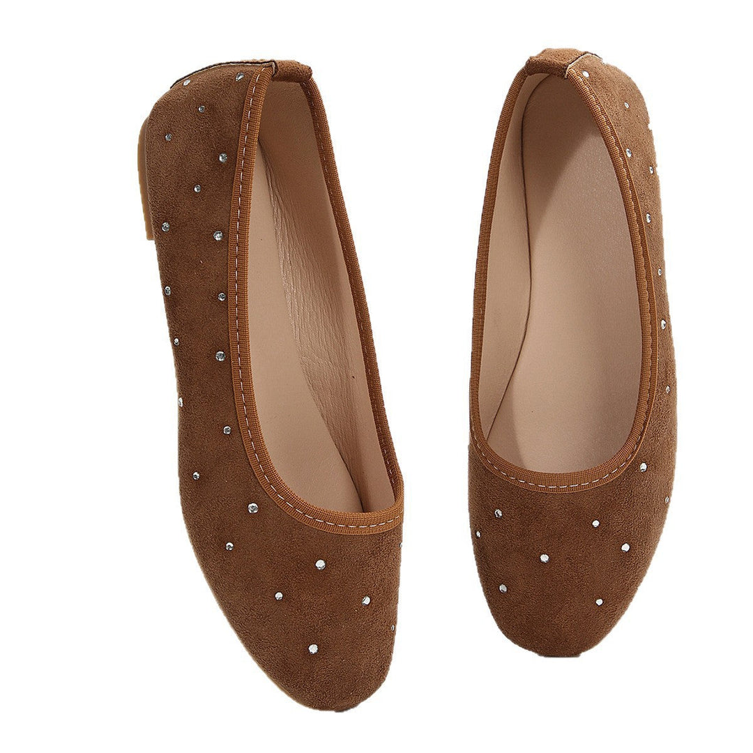 Damen Elegante und funkelnde Ballerinas