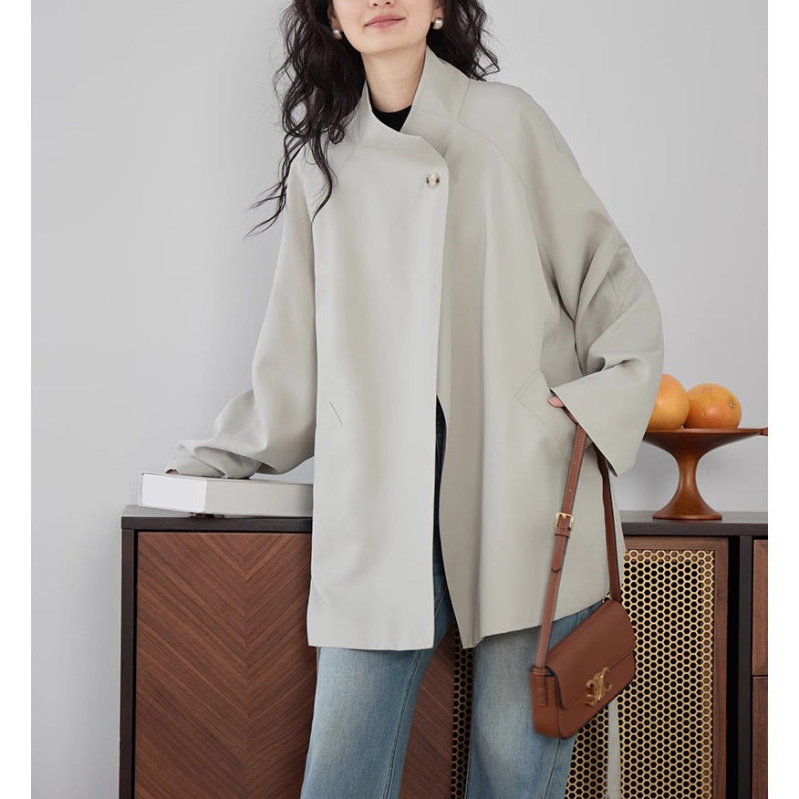 Damen Weit geschnittene Jacke mit modernen Details Shop Nory