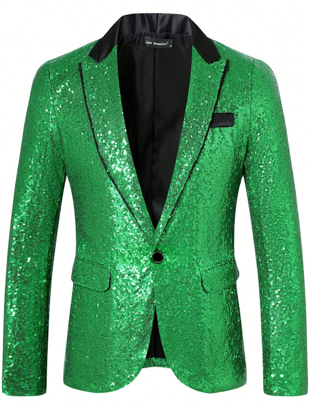 Herren Glamouröser Paillettenblazer