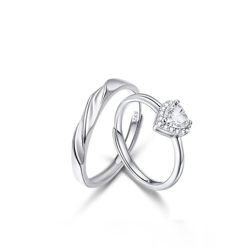 Damen modischer Ring mit elegantem Gewinde Shop Nory