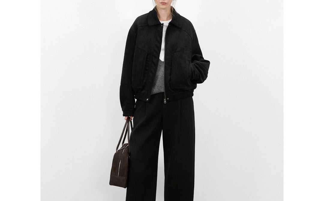 Damen Modische Oversized-Jacke Shop Nory