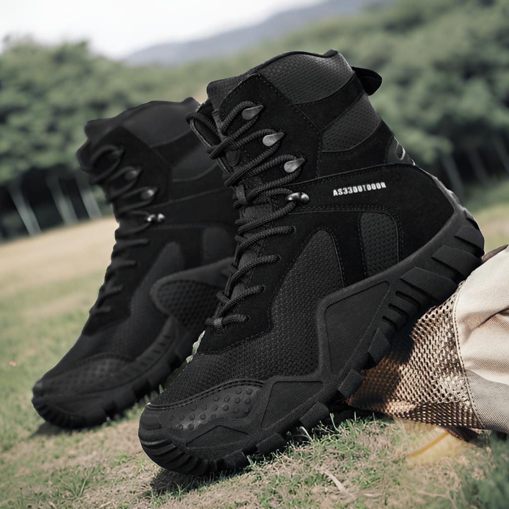 Herren Jagd- und Trekkingboots mit verstärktem Knöchelschutz