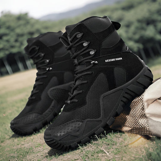 Herren Jagd- und Trekkingboots mit verstärktem Knöchelschutz