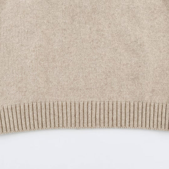 Damen Feinstrick-Weste mit Kapuze, Knopfleiste und Rippbund Shop Nory
