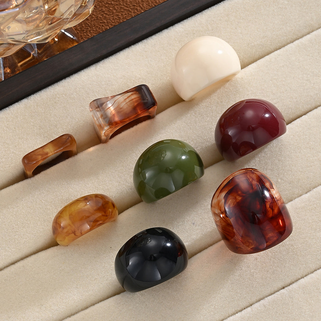 Damen Ring-Set mit kreativen Designs und modernen Elementen Shop Nory
