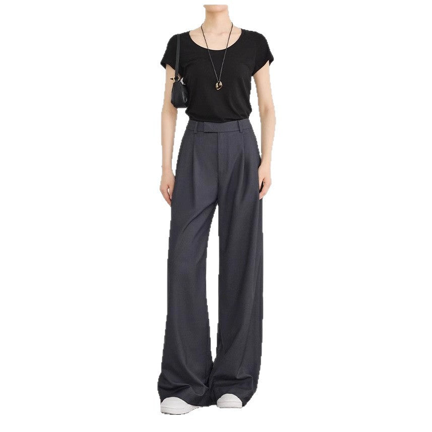 Damen Elegante und lässige weite Hose Shop Nory