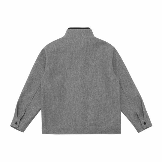 Herren Kurzjacke aus Wollmix im Boxy‑Cut mit hoch geschlossenem Funnelkragen Shop Nory