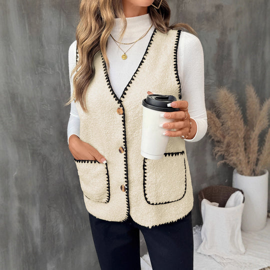 Damen Kuscheliger Cardigan mit Knopfdetails Shop Nory