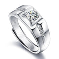 Damen Eleganter Verlobungsring mit funkelndem Zirkonia-Besatz und hochwertiger Verarbeitung Shop Nory