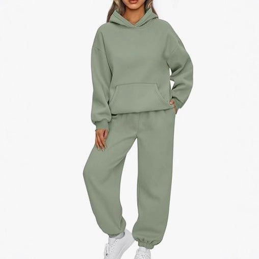 Damen nan gemütliches Oversize Hoodie und Jogginghose Set aus weicher Baumwollmischung Shop Nory