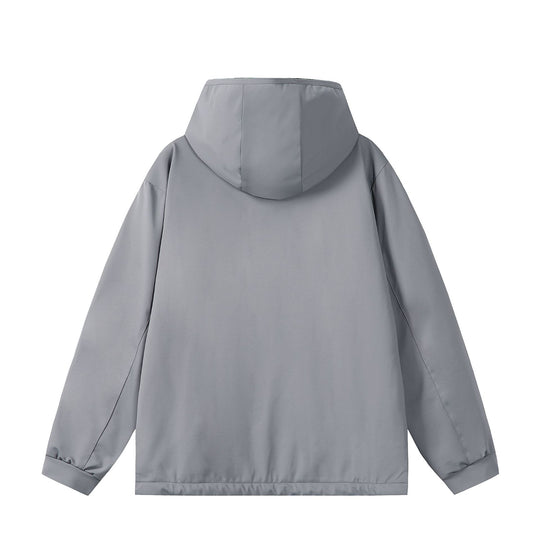 Unisex Wind- und Regenjacke mit Kapuze, wasserabweisender Softshell‑Hülle und wärmendem Fleecefutter Shop Nory