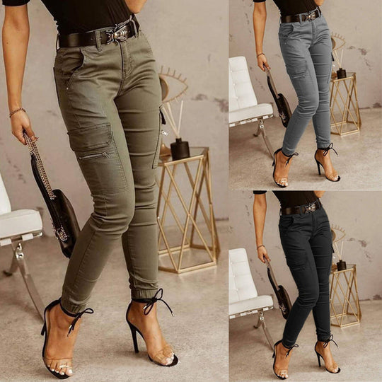 Damen Cargo-Hose mit praktischen Taschen und modernem Schnitt