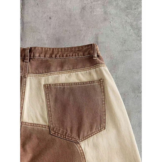 Herren Weit geschnittene Designer-Jeans Shop Nory
